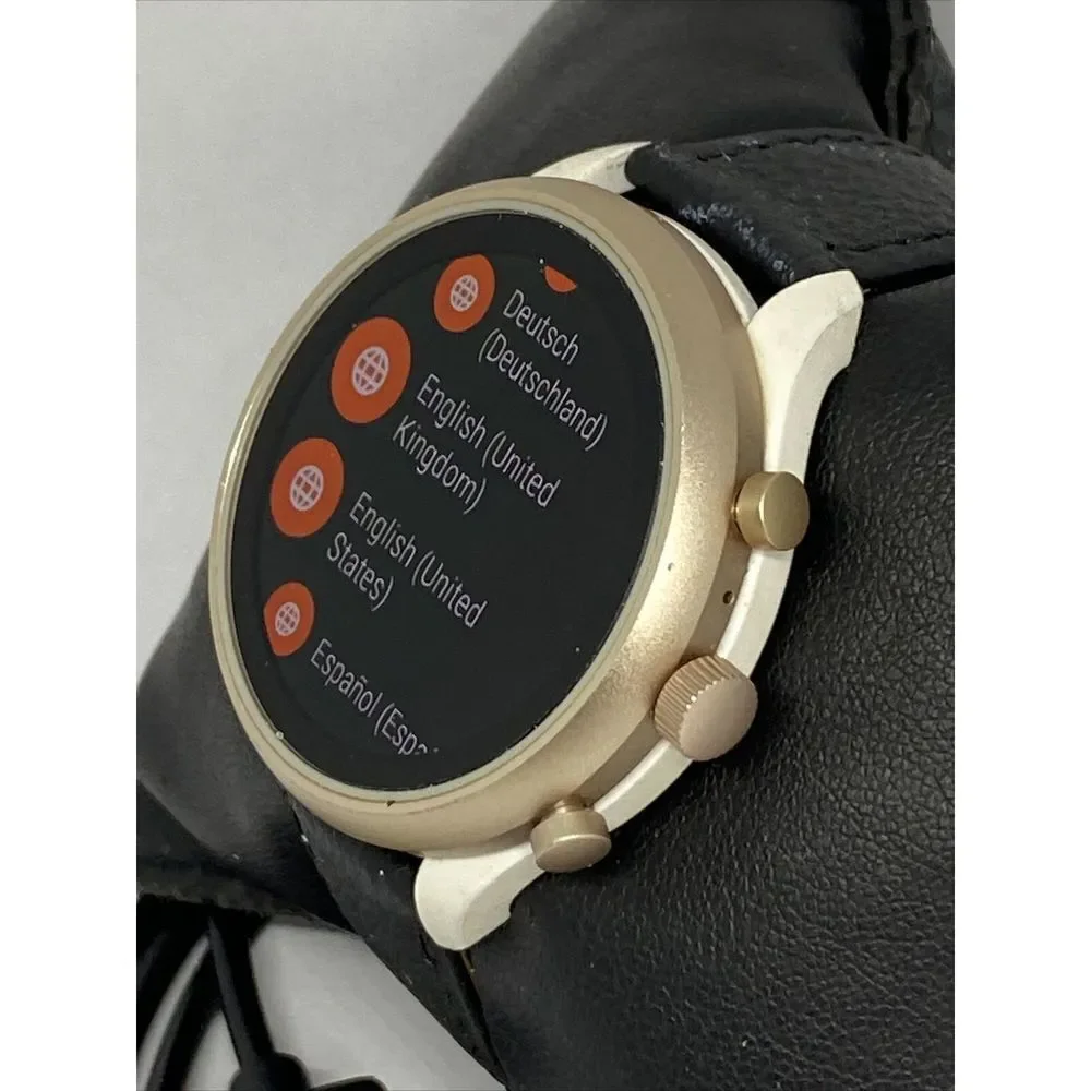 Fossil Gen 4 Authentic Digital Dial Smart Watch Custom Band FTW6025